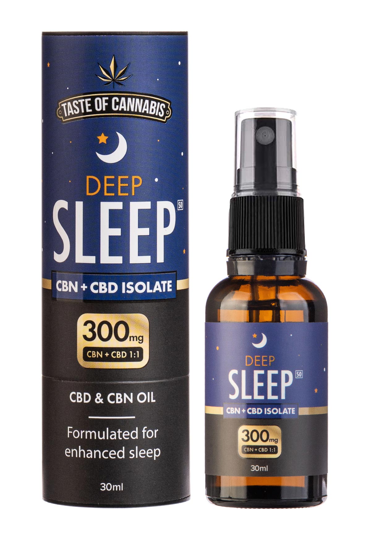 Taste of Cannabis Deep Sleep CBD + CBN Oil