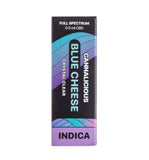 Cannalicious Blue Cheese INDICA vape juice packaging