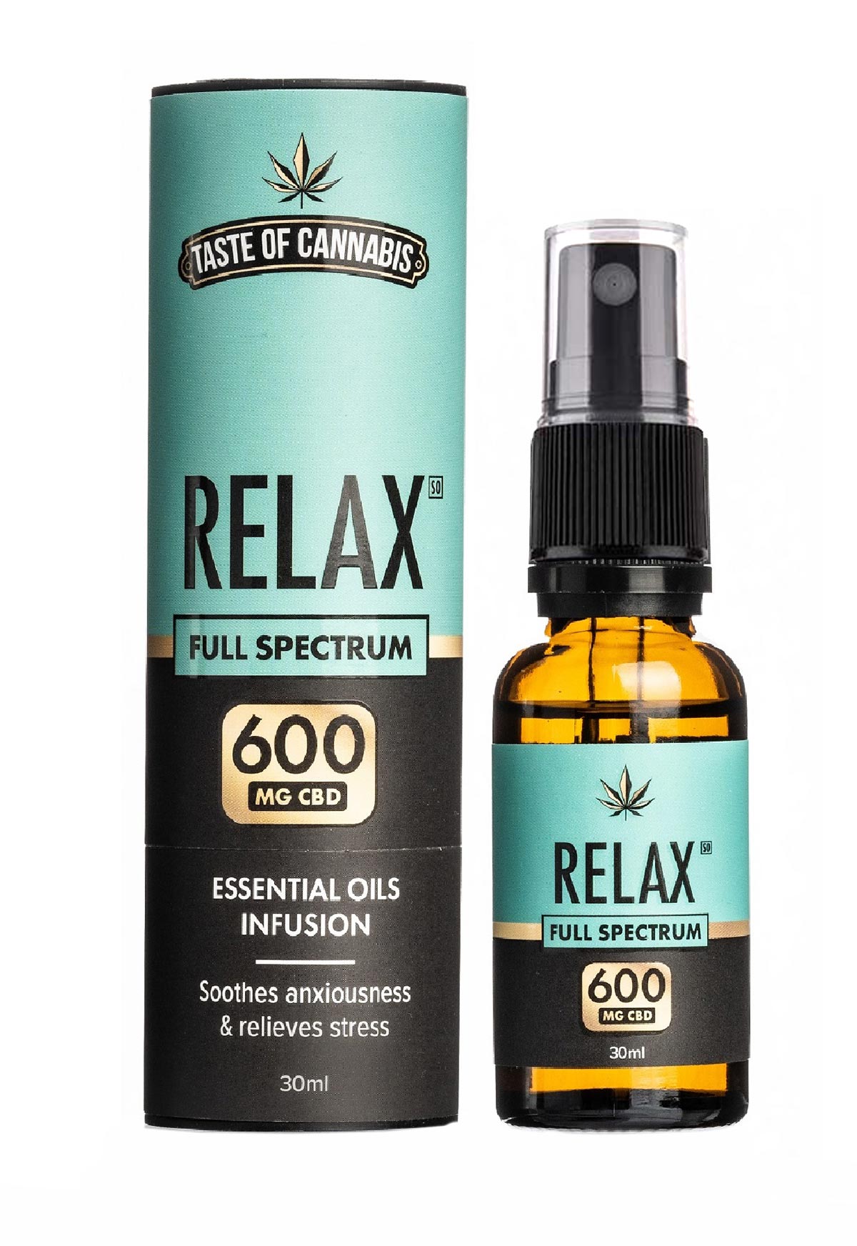 TOC Relax CBD Oil – Full-Spectrum